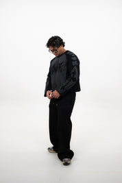 No Weapon Formed Crop Sweatshirt